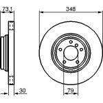 Bremsscheibe 0 986 479 265 Bremsscheibe 0 986 479 265