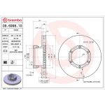 Brembo 09.6998.10 Bremsscheibe PRIME LINE Brembo 09.6998.10 Bremsscheibe PRIME LINE