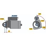 BOSCH 0 001 231 016 Starter BOSCH 0 001 231 016 Starter