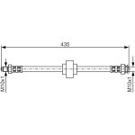 BOSCH 1 987 476 521 Bremsschlauch