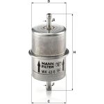 Mann-Filter WK 43/8 Kraftstofffilter Mann-Filter WK 43/8 Kraftstofffilter