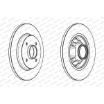 Bremsscheibe DDF1735-1