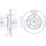 Bremsscheibe BG2591 Bremsscheibe BG2591