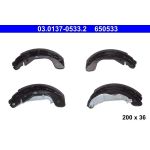 ATE 03.0137-0533.2 Bremsbackensatz