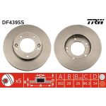 Bremsscheibe DF4395S Bremsscheibe DF4395S