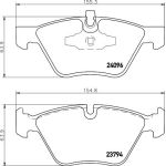 Bremsbelagsatz, Scheibenbremse 8DB 355 011-941