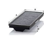 MANN-FILTER CUK 4469 Innenraumfilter, Aktivkohlefilter MANN-FILTER CUK 4469 Innenraumfilter, Aktivkohlefilter