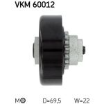 Spannrolle, Keilrippenriemen VKM 60012