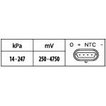 Sensor, Ladedruck 6PP 009 400-581 Sensor, Ladedruck 6PP 009 400-581