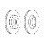 Ferodo DDF959C Bremsscheibe PREMIER Coat+ disc Ferodo DDF959C Bremsscheibe PREMIER Coat+ disc