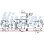Kompressor, Klimaanlage 89100 Kompressor, Klimaanlage 89100