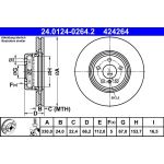 Bremsscheibe 24.0124-0264.2