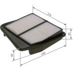 BOSCH F 026 400 357 Luftfilter