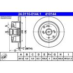 Bremsscheibe 24.0110-0144.1