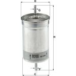 Mann-Filter WK 849 Kraftstofffilter Mann-Filter WK 849 Kraftstofffilter