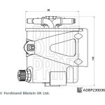 Blue Print ADBP230036 Kraftstofffilter Blue Print ADBP230036 Kraftstofffilter
