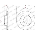 Ferodo DDF2689C Bremsscheibe PREMIER