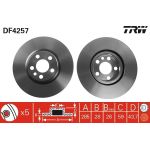 Bremsscheibe DF4257