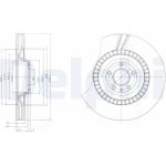 Bremsscheibe BG9065C Bremsscheibe BG9065C