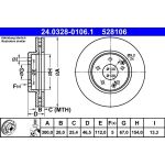 Bremsscheibe 24.0328-0106.1