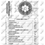 Kupplung, Kühlerlüfter 49558 Kupplung, Kühlerlüfter 49558