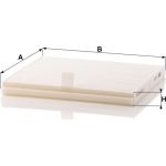 MANN-FILTER CU 2137 Innenraumfilter, Partikelfilter MANN-FILTER CU 2137 Innenraumfilter, Partikelfilter