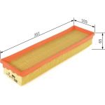 BOSCH F 026 400 174 Luftfilter BOSCH F 026 400 174 Luftfilter
