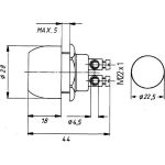 Zünd-/Startschalter 6JF 001 571-151 Zünd-/Startschalter 6JF 001 571-151