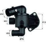 Thermostat, Kühlmittel TI 33 87