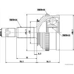 Gelenksatz, Antriebswelle J2824134