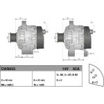 Denso DAN655 Generator