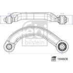 FEBI BILSTEIN 184608 Querlenker, Lenker, Radaufhängung