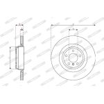 Ferodo DDF2036C-1 Bremsscheibe PREMIER Ferodo DDF2036C-1 Bremsscheibe PREMIER