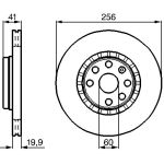 Bremsscheibe 0 986 478 535 Bremsscheibe 0 986 478 535