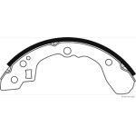 Herth+Buss Jakoparts J3500334 Bremsbackensatz