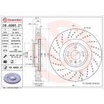 Brembo 09.A960.21 Bremsscheibe PRIME LINE - UV Coated