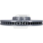 FEBI BILSTEIN 193351 Bremsscheibe für BMW X5, X6 Vorderachse links, 395x36mm, 5x120, innenbelüftet, beschichtet, hochgekohlt