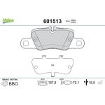 Valeo 601513 Bremsbelagsatz, Scheibenbremse