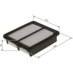 BOSCH F 026 400 224 Luftfilter BOSCH F 026 400 224 Luftfilter