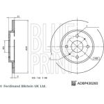 Bremsscheibe ADBP430260 Bremsscheibe ADBP430260