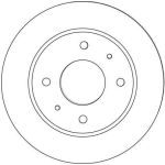 Bremsscheibe DF4463 Bremsscheibe DF4463