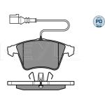 Bremsbelagsatz, Scheibenbremse 025 237 4719/PD
