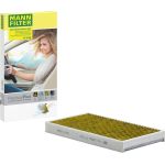 MANN-FILTER FP 3139 Innenraumfilter FreciousPlus Aktivkohlefilter mit Polyphenol, antibakteriell, Feinstaubfilter (PM 2.5)