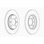 Ferodo DDF244C Bremsscheibe PREMIER Coat+ disc Ferodo DDF244C Bremsscheibe PREMIER Coat+ disc