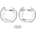 Bremsbackensatz 8DB 355 004-441