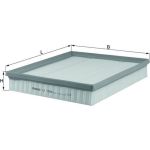 Luftfilter LX 1586