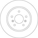 Bremsscheibe DF6787 Bremsscheibe DF6787