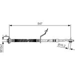 BOSCH 1 987 481 A55 Bremsschlauch