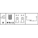 Schalter, Rückfahrleuchte 6ZF 004 843-001