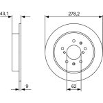 Bremsscheibe 0 986 479 D34